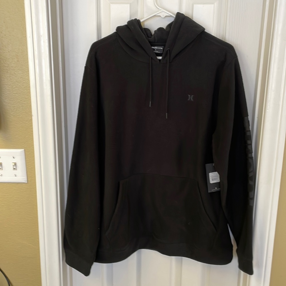 Mens Hurley Fleece Hoodie - Large